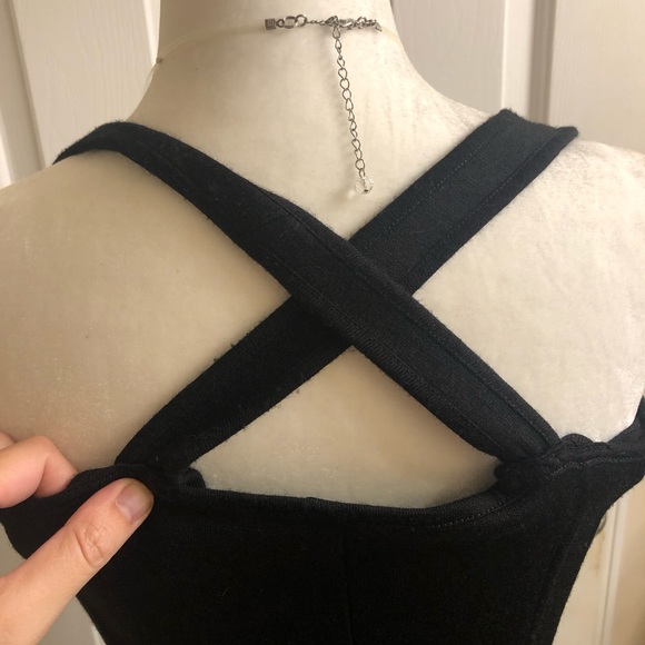 Banana republic size 6 black dress - Picture 2 of 3